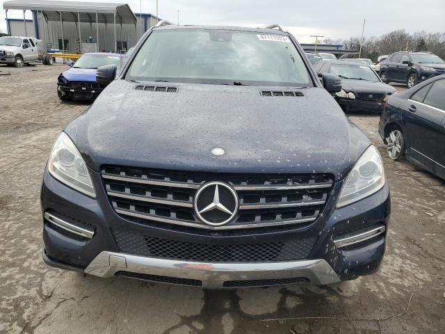 4JGDA5HB7CA017311 - 2012 MERCEDES-BENZ ML 350 4MATIC BLUE photo 5