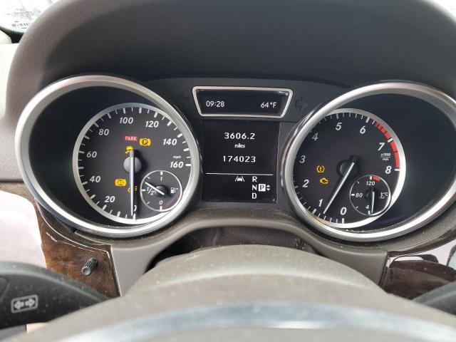 4JGDA5HB7CA017311 - 2012 MERCEDES-BENZ ML 350 4MATIC BLUE photo 9