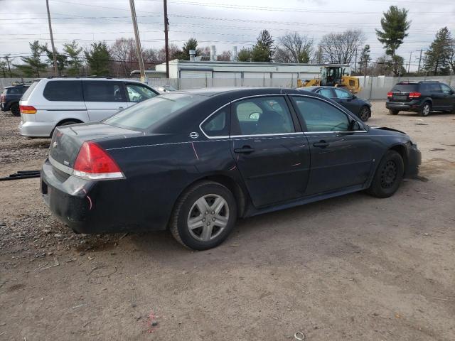 2G1WS57M391294496 - 2009 CHEVROLET IMPALA POLICE BLACK photo 3