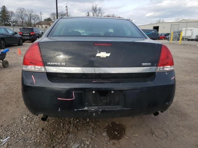 2G1WS57M391294496 - 2009 CHEVROLET IMPALA POLICE BLACK photo 6