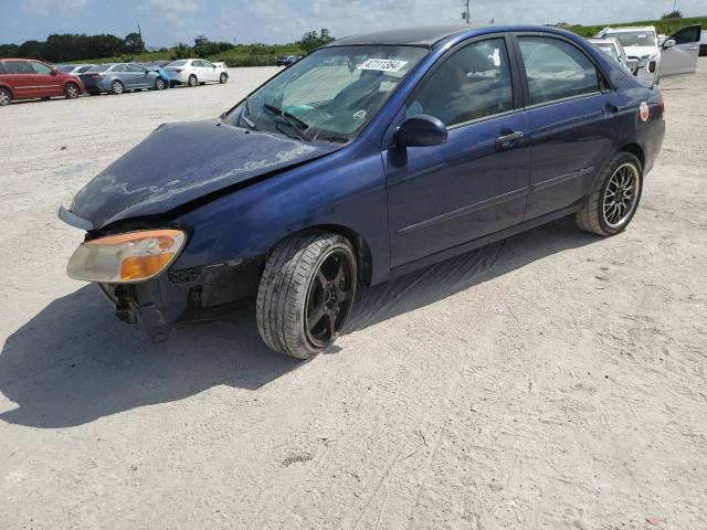 KNAFE121775466770 - 2007 KIA SPECTRA EX BLUE photo 1