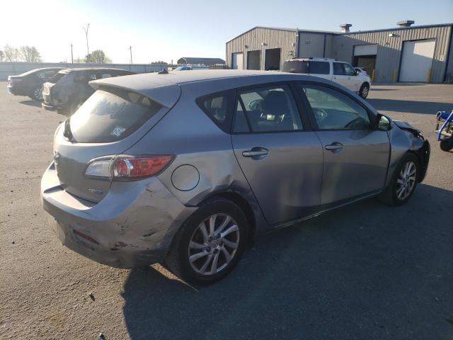 JM1BL1L7XC1695620 - 2012 MAZDA 3 I SILVER photo 3