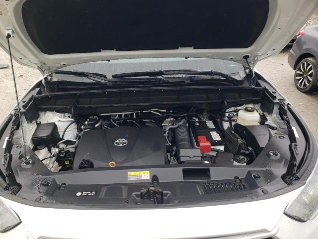 5TDGZRBHXNS579496 - 2022 TOYOTA HIGHLANDER XLE 白色 照片 12