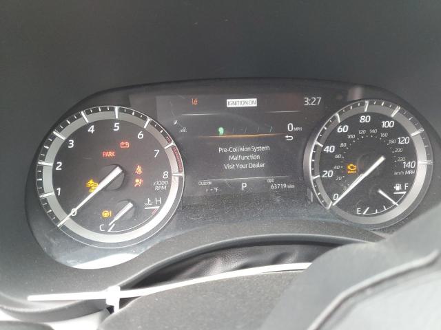 5TDGZRAH3MS059978 - 2021 TOYOTA HIGHLANDER XLE BLUE photo 9