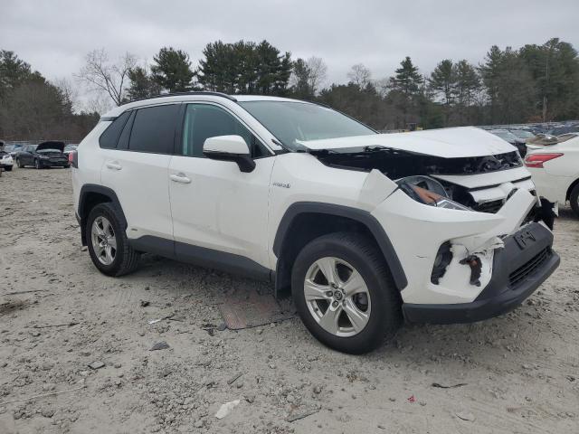 2T3RWRFV0LW064990 - 2020 TOYOTA RAV4 XLE WHITE photo 4