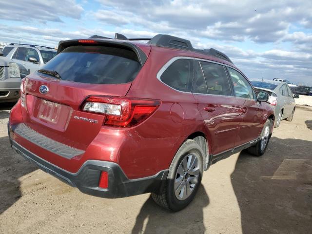 4S4BSADC9J3273883 - 2018 SUBARU OUTBACK 2.5I PREMIUM RED photo 3