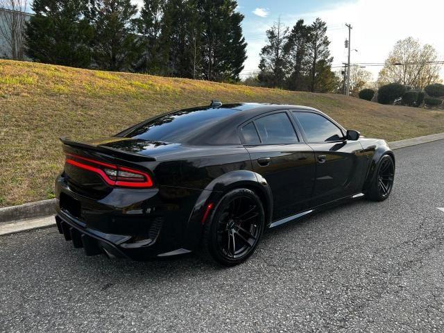 2C3CDXL93JH215698 - 2018 DODGE CHARGER SRT HELLCAT BLACK photo 4