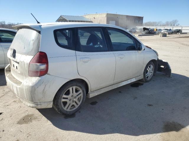 JHMGD38617S004925 - 2007 HONDA FIT S 白色 照片 3