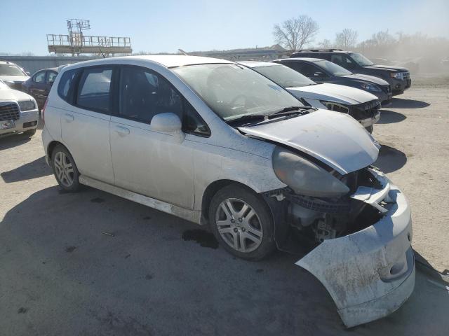 JHMGD38617S004925 - 2007 HONDA FIT S 白色 照片 4