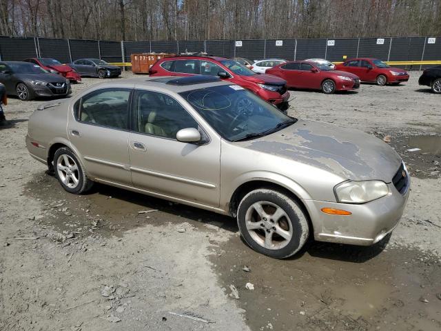 JN1CA31D2YT538516 - 2000 NISSAN MAXIMA GLE BEIGE photo 4