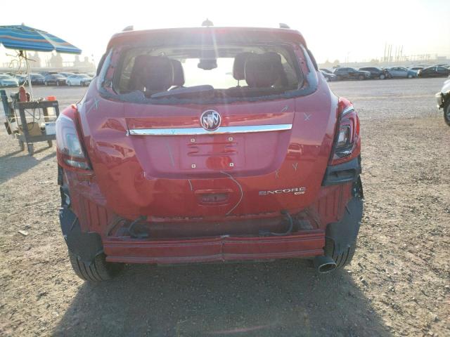 KL4CJGSM5KB793557 - 2019 BUICK ENCORE ESSENCE BURGUNDY photo 6