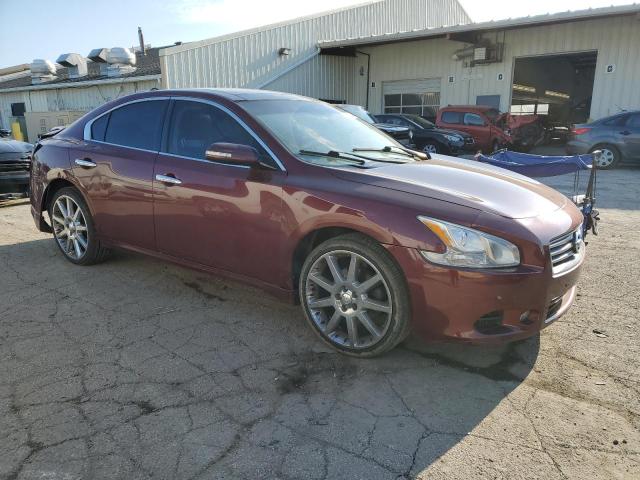 1N4AA5AP8CC817736 - 2012 NISSAN MAXIMA S BURGUNDY photo 4