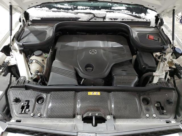 4JGFF5KE2MA440909 - 2021 MERCEDES-BENZ GLS 450 4MATIC WHITE photo 12