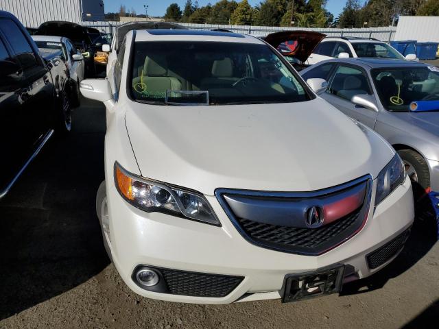 5J8TB4H53EL024279 - 2014 ACURA RDX TECHNOLOGY WHITE photo 5