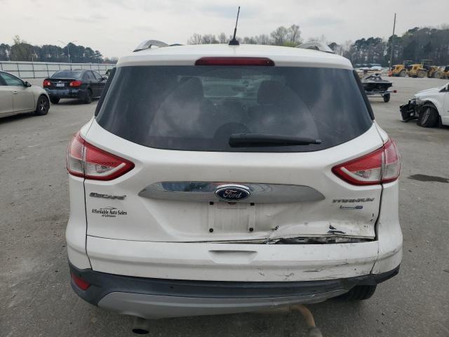 1FMCU9J9XEUA95021 - 2014 FORD ESCAPE TITANIUM WHITE photo 6