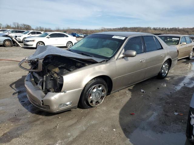 1G6KD54Y32U244606 - 2002 CADILLAC DEVILLE BEIGE photo 1