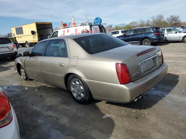 1G6KD54Y32U244606 - 2002 CADILLAC DEVILLE BEIGE photo 2