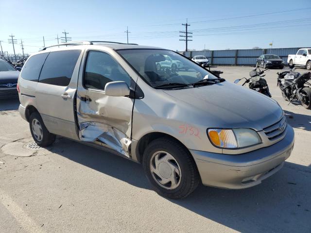 4T3ZF13C51U369628 - 2001 TOYOTA SIENNA LE GOLD photo 4