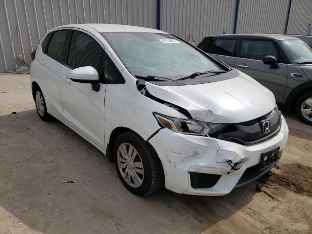 JHMGK5H57HS000145 - 2017 HONDA FIT LX WHITE photo 4