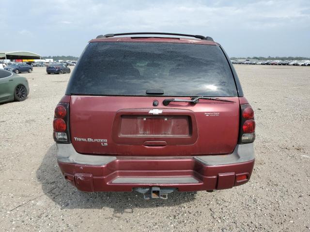 1GNDS13S852130710 - 2005 CHEVROLET TRAILBLAZE LS BURGUNDY photo 6