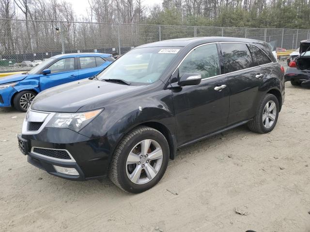 2HNYD2H26CH505947 - 2012 ACURA MDX BLACK photo 1