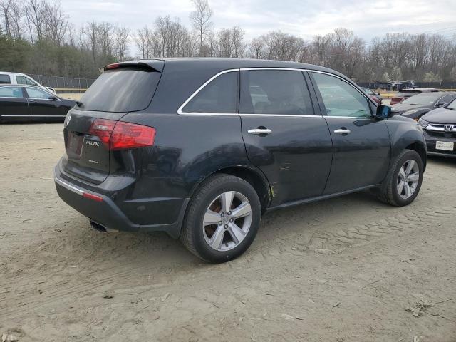 2HNYD2H26CH505947 - 2012 ACURA MDX BLACK photo 3