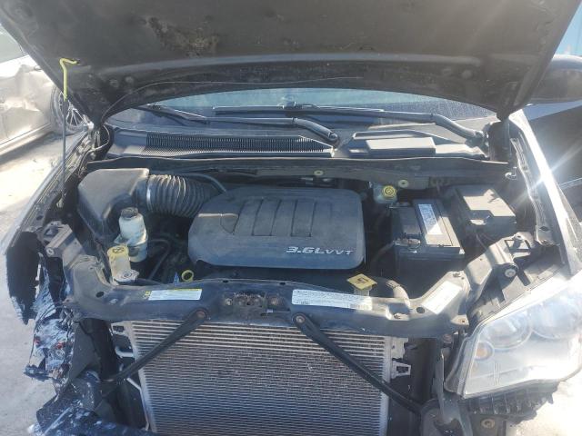 2C4RC1CG3CR168612 - 2012 CHRYSLER TOWN & COU TOURING L BLACK photo 12