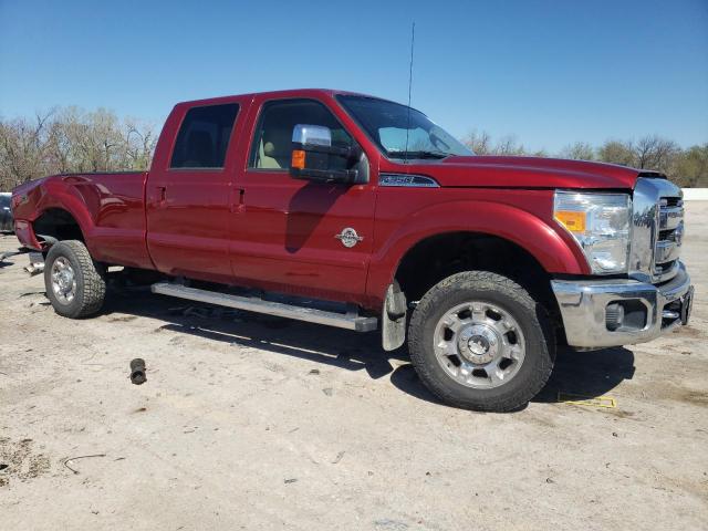 1FT8W3BT1GEA27473 - 2016 FORD F-350 SUPER DUTY BURGUNDY photo 4