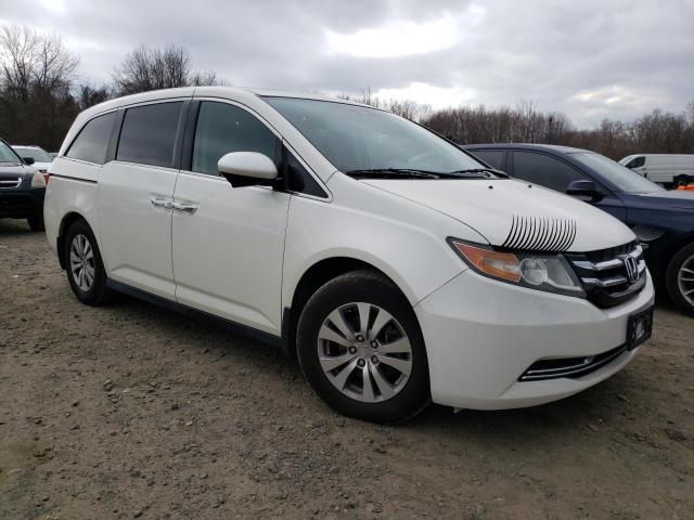 5FNRL5H69GB011837 - 2016 HONDA ODYSSEY EXL WHITE photo 4