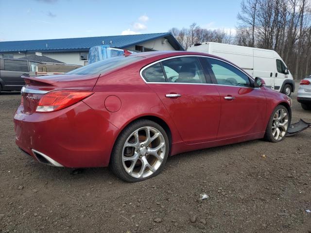 2G4GV5GV9D9218833 - 2013 BUICK REGAL GS Қызыл фото 3