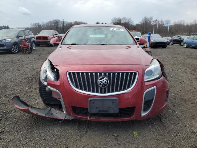 2G4GV5GV9D9218833 - 2013 BUICK REGAL GS RED photo 5