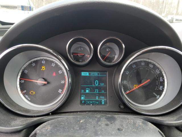 2G4GV5GV9D9218833 - 2013 BUICK REGAL GS Қызыл фото 9