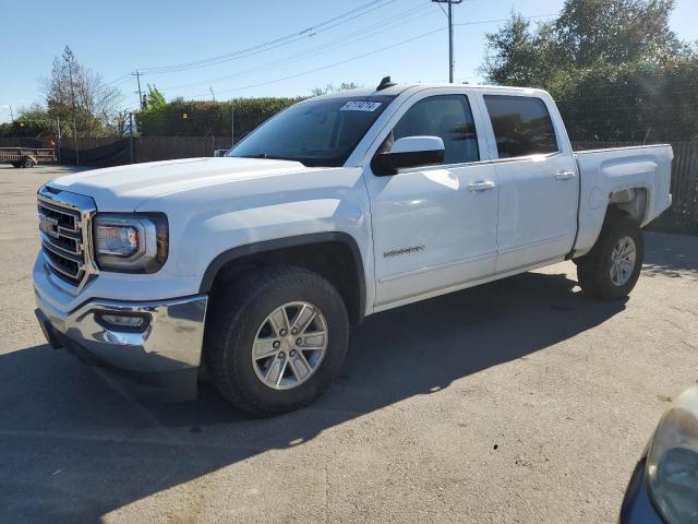 3GTP1MEC0JG631544 - 2018 GMC SIERRA C1500 SLE WHITE photo 1