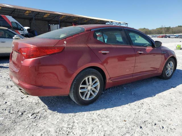 5XXGM4A73DG248219 - 2013 KIA OPTIMA LX RED photo 3