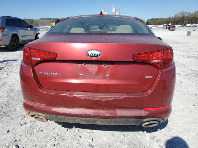 5XXGM4A73DG248219 - 2013 KIA OPTIMA LX RED photo 6