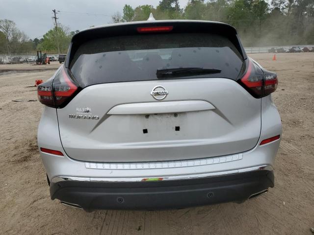 5N1AZ2AJXLN121859 - 2020 NISSAN MURANO S SILVER photo 6