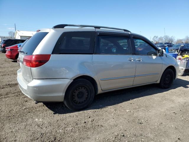 5TDZA23C25S272690 - 2005 TOYOTA SIENNA CE SILVER photo 3