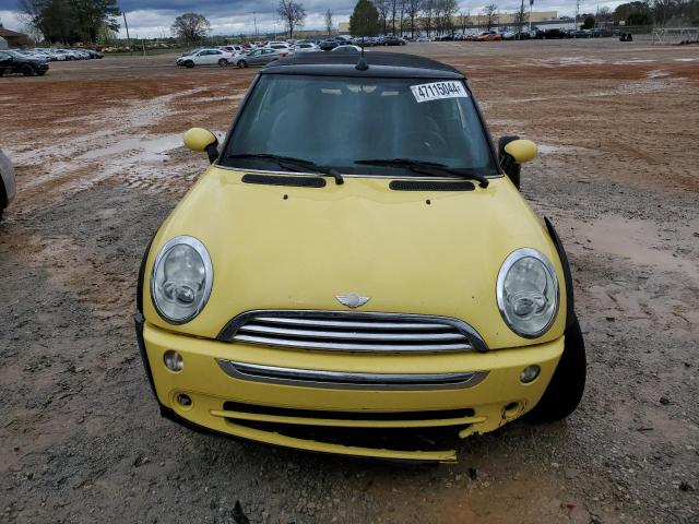 WMWRF33465TG11680 - 2005 MINI COOPER YELLOW photo 5