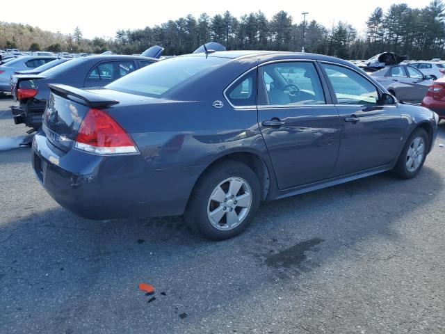 2G1WT57N891264366 - 2009 CHEVROLET IMPALA 1LT GRAY photo 3