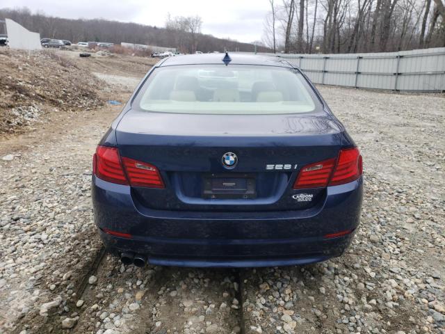 WBAXH5C54CDW09999 - 2012 BMW 528 XI BLUE photo 6