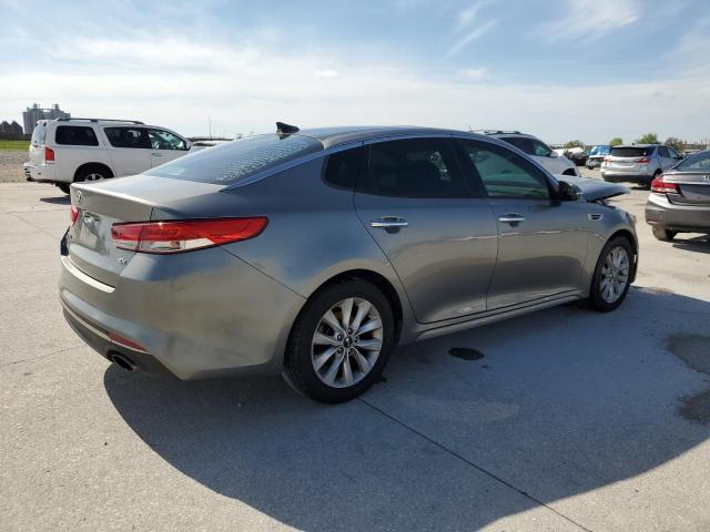 5XXGU4L32GG103137 - 2016 KIA OPTIMA EX GRAY photo 3