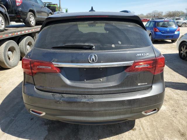 5FRYD4H93GB049513 - 2016 ACURA MDX ADVANCE CHARCOAL photo 6