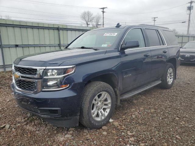 1GNSKBKC3JR131112 - 2018 CHEVROLET TAHOE K1500 LT BLUE photo 1