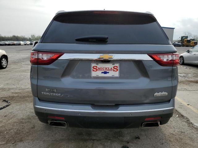 1GNERNKW3MJ242038 - 2021 CHEVROLET TRAVERSE HIGH COUNTRY GRAY photo 6