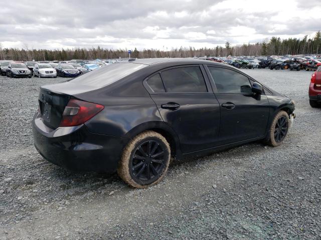 2HGFB2F91CH050980 - 2012 HONDA CIVIC EXL 黑色 照片 3
