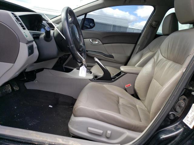 2HGFB2F91CH050980 - 2012 HONDA CIVIC EXL 黑色 照片 7