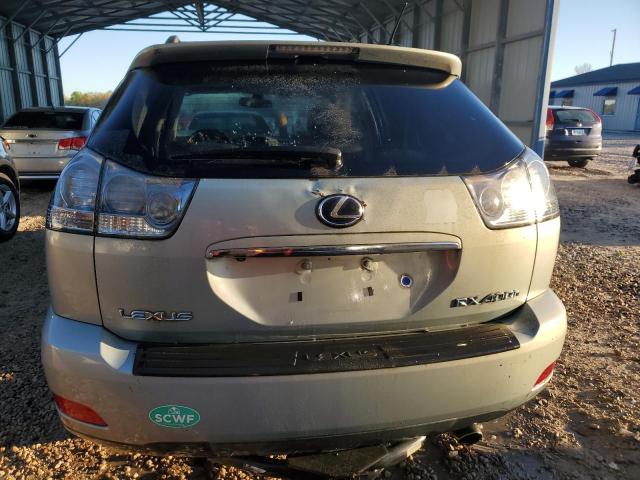 JTJGW31U482007255 - 2008 LEXUS RX 400H BEIGE photo 6