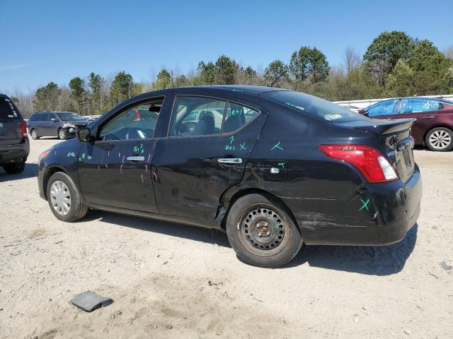 3N1CN7AP3HL842383 - 2017 NISSAN VERSA S BLACK photo 2