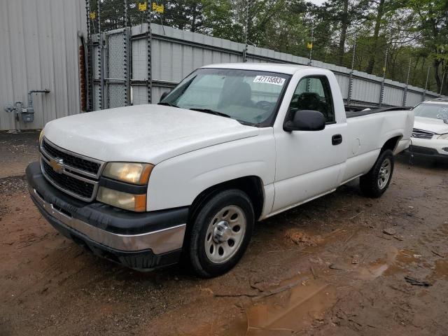 1GCEC14V47Z165743 - 2007 CHEVROLET SILVERADO C1500 CLASSIC WHITE photo 1