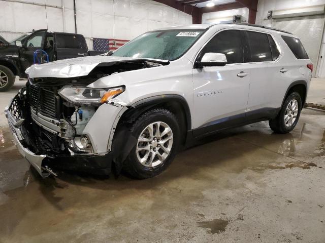 1GNERGKW2KJ145387 - 2019 CHEVROLET TRAVERSE LT SILVER photo 1